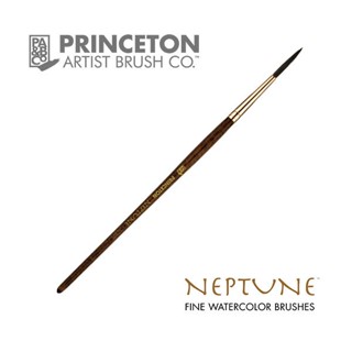 Princeton 4750 Neptune แปรงสังเคราะห์ รูปกระรอก // Script Liner