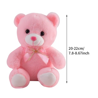 Bedroom Battery Operated Cute Soft Night Light Home Decor LED Glowing Small For Girls Plush Bear