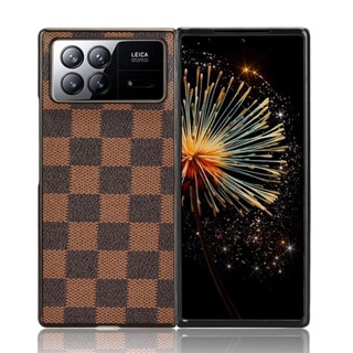 เคสโทรศัพท์มือถือแบบแข็ง พับได้ กันกระแทก ลายสก๊อต สําหรับ Xiaomi Mix Fold 3 2 Fold 3