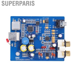 Superparis Audio Amplifier Module Board USB DAC  Card 24bit 96K SA9023 ES9018K2M