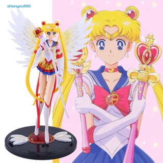 Syc- โมเดลฟิกเกอร์เซเลอร์มูน Tsukino Usagi Princess แบบพกพา ของขวัญวันเกิด