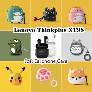 【พร้อมส่ง】เคสหูฟัง แบบนิ่ม ลายการ์ตูน สําหรับ Lenovo Thinkplus XT98 Lenovo XT98