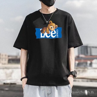 เสื้อยืดแขนสั้นลําลอง คอกลม ผ้าฝ้ายแท้ 100% พิมพ์ลาย ทรงหลวม เข้ากับทุกการแต่งกาย แฟชั่นฤดูร้อน สําหรับผู้ชาย นักเรียน 2023