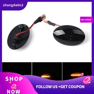 【พร้อมส่ง】ไฟเลี้ยวรถยนต์ สีดํา สําหรับ Opel Corsa B Corsa C Astra F Combo B Combo C 2 ชิ้น