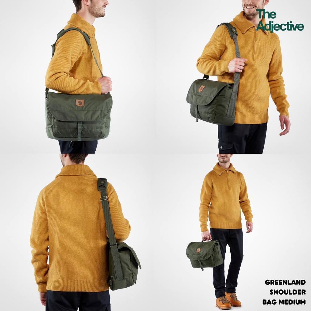 Fjallraven حقيبة كتف Greenland ‏Medium — صورة 4