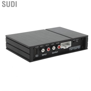 Sudi Car Audio System  Universal DSP Amplifier RCA Input 12V for Automobiles