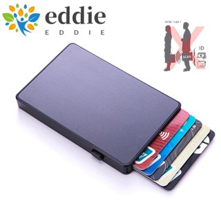 26edie Rfid เคสอลูมิเนียมอัลลอยด์ ป้องกันการ์ดเครดิต Rfid Blocking