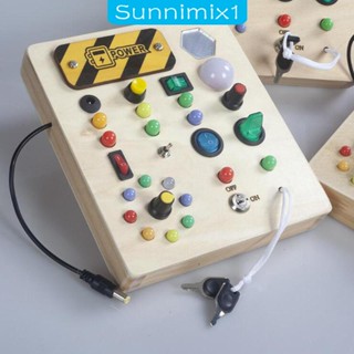 [Sunnimix1] บอร์ดของเล่น สําหรับเด็ก