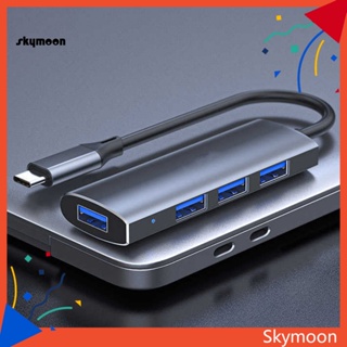 Skym* อะแดปเตอร์ฮับ Usb-c 4 พอร์ต ความเร็วสูง สําหรับแล็ปท็อป