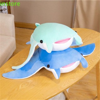 Instore หมอนตุ๊กตานุ่ม รูปปลา Manta Ray ขนาด 45*70 ซม. สําหรับตกแต่งบ้าน โซฟา เตียง