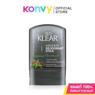 DEOKLEAR Repair Protect Mineral Deodorant Stick 60g ดีโอเคลียร์ โรลออนสารส้มธรรมชาติ.