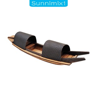 [Sunnimix1] โมเดลเรือไม้ สไตล์จีน สําหรับตกแต่งห้องนั่งเล่น ออฟฟิศ