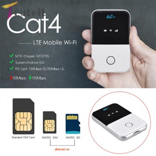 Tcuteit เราเตอร์ Wifi 4G ไร้สาย MIFI แบบพกพา สําหรับรถยนต์