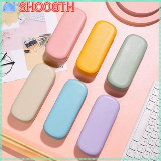 Shoogth เคสแว่นตา ทรงสี่เหลี่ยมผืนผ้า แบบพกพา