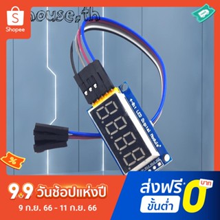 บอร์ดโมดูลจอแสดงผลดิจิทัล LED 74hc595 0.4 นิ้ว 3.3-5V 4 หลัก