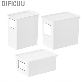 Dificuu Laundry  Container Household Detergent Bead Dustproof Storage Box With Cover