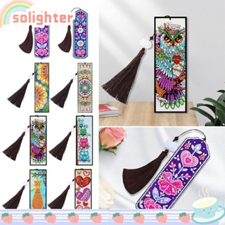 SOLIGHTER ชุดจี้ที่คั่นหนังสือ แฮนด์เมด DIY