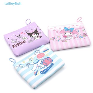 【tuilieyfish】กระเป๋าคลัทช์ กระเป๋าสตางค์ กระเป๋าใส่เหรียญ ลายการ์ตูนอนิเมะน่ารัก ขนาดเล็ก แบบพกพา สําหรับใส่กุญแจ บัตรประจําตัวประชาชน【IH】