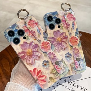 [Flower] เคสไอโฟน iPhone 15 14 13 12 11 Pro Max promax 14 15 Plus หรูหรากันกระแทกนุ่มปลอก