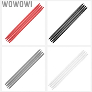 Wowowi 2pcs Car Bumper Strips  Collision  PVC Stylish Color Corner Protection Trim