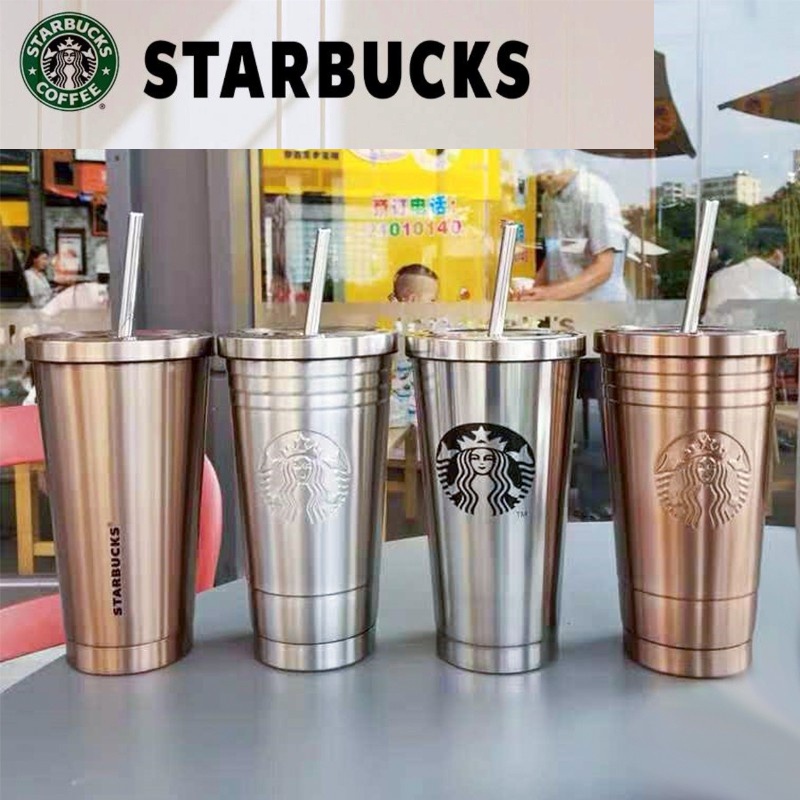 Starbucks แก้วกาแฟสเตนเลส 304 มีฉนวนกันความร้อน 473 มล.