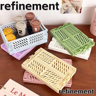 Refinement กล่องพลาสติก พับได้ อเนกประสงค์ ทนทาน สําหรับเก็บเครื่องประดับ