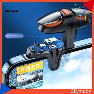 Skym* อุปกรณ์ควบคุมเกม สี่นิ้ว เพิ่มประสบการณ์การเล่นเกมของคุณ พร้อมตัวควบคุมความเร็ว 4 ระดับ ปรับได้ สําหรับเกมเมอร์เอเชียตะวันออกเฉียงใต้