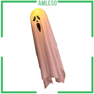 [Amleso] โคมไฟฮาโลวีน LED พร้อมจี้เชือกเส้นเล็ก สําหรับเด็ก และผู้ใหญ่