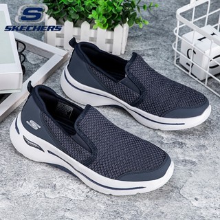 (พร้อมส่ง) Skechers_ GOWALK ArchFit รองเท้ากีฬาลําลอง ข้อสั้น แฟชั่นฤดูร้อน สําหรับผู้ชาย