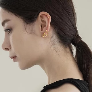 Roselife ต่างหูห่วง สเตนเลส ทรงกลม เรขาคณิต สีทอง เงิน ดํา แวววาว คลาสสิก กันแพ้ เครื่องประดับ สําหรับผู้ชาย ผู้หญิง 1 ชิ้น