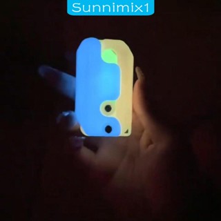 [Sunnimix1] ของเล่นหัวไชเท้าเรืองแสง ขนาดเล็ก พิมพ์ลาย 3D สําหรับผู้ใหญ่