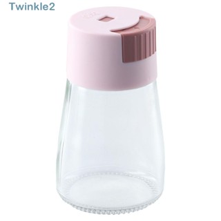 Twinkle ขวดโหลใส่เครื่องปรุงรส แบบใส 0.5 กรัม เรียบง่าย สําหรับห้องครัว