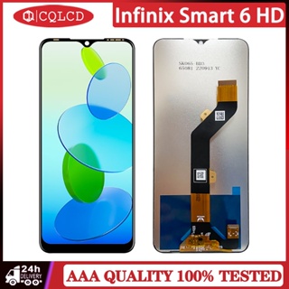 อะไหล่หน้าจอสัมผัสดิจิทัล LCD แบบเปลี่ยน สําหรับ Infinix Smart 6 HD X6512