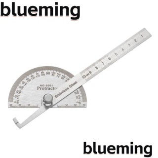 Blueming2 ไม้โปรแทรกเตอร์หัวกลม หมุนได้ สําหรับค้นหามุมคณิตศาสตร์