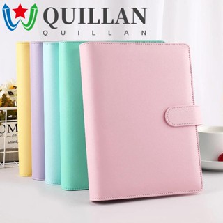 Quillan ปกสมุดโน้ต ปกหนัง PU เติมได้ ขนาด A6 A5