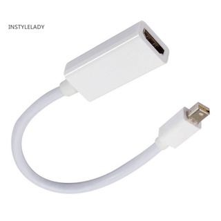 Instylelady DOONJIEY อะแดปเตอร์สายเคเบิล DP เป็น 1080P HDMI สําหรับ Mac Thunderbolt