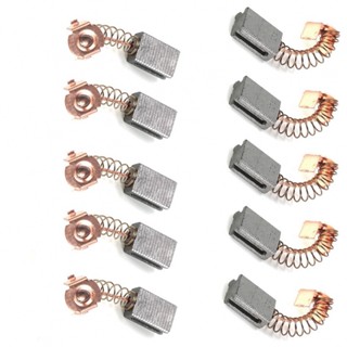 แปรงคาร์บอน อุปกรณ์เสริม สําหรับเครื่องเจียรมุม สีดํา Decker G720 10 ชิ้น