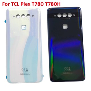 ฝาครอบแบตเตอรี่ด้านหลัง แบบเปลี่ยน สําหรับ TCL Plex T780H T780