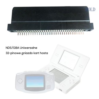 Ace อะแดปเตอร์เชื่อมต่อการ์ดเกมคอนโซล GBA NDS 32pin