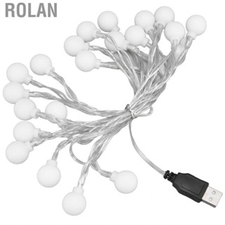 Rolan 3 M 20LED String Lights  Globe Outdoor Indoor For Girls Room