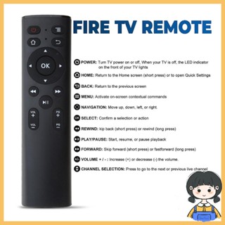 Bang รีโมตคอนโทรลทีวี แบบเปลี่ยน สําหรับ Fire TVStick No Voice Channel Controller