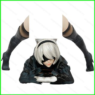 Yts โมเดลฟิกเกอร์ NieR Automata Jack-O 2B Lying Down ของขวัญ สําหรับตกแต่งบ้าน เก็บสะสม MY3