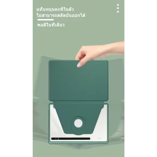 เคสฝาพับ Samsung Tab case S6 lite A8 S10+ S9 S7+ S8 + 360° เรือนหมุนได้ วัสดุอะคริลิ เคส Galaxy S9+ S9 FE tab s10 fe+