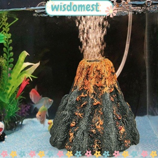 WISDOMEST ฟองอากาศ ล้างทําความสะอาดได้ อุปกรณ์เสริม สําหรับตกแต่งตู้ปลา