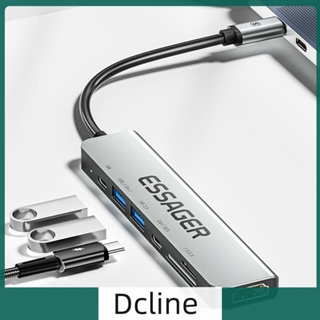 [Dcline.th] 7-in-1 ฮับ USB Type-C HDMI รองรับ PD60W