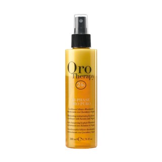 ครีมนวดผม Fanola Oro Puro 2-in-1 Illuminating Conditioning Spray