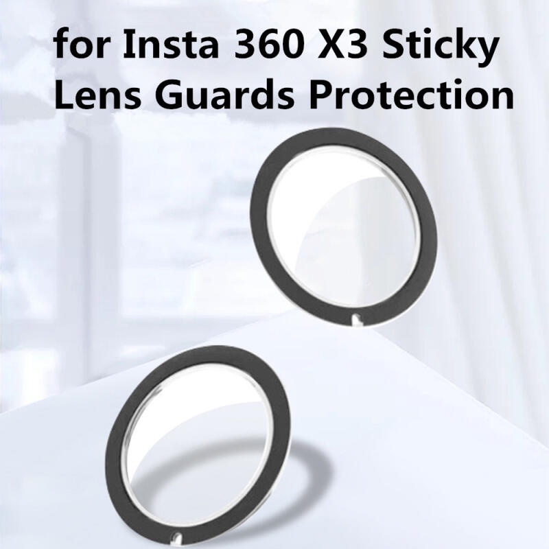 เลนส์ยามสําหรับ Insta360 X3 Anti-Scratch Premiun เลนส์ป้องกันหมวกสําหรับ Insta 360 X3 กล้อง Sticky ป้องกันอุปกรณ์เสริม