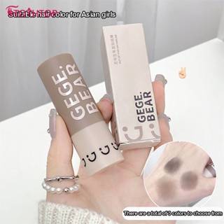 Gege Bear Hairline Powder ผมกันน้ำ Shadow Powder ผมฟองน้ำ Hair Powder Hair Repair สำหรับคนขี้เกียจ [TOP]