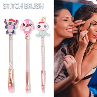 5PCS Cartoon Lilo &amp; Stitch Makeup Brushes Cosmetic Eyebrow Tool Set Gift