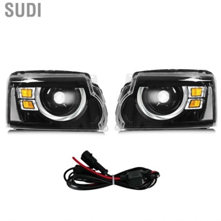 Sudi Defender Design Full  Headlights Projector Fit for Land Rover Discovery 4 LR4 L319 2009–2016 Car Lights